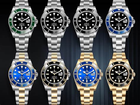 rolex submariner all colors|rolex submariner red price.